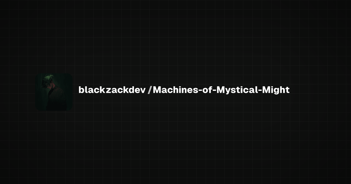 Preview of Machines-of-Mystical-Might